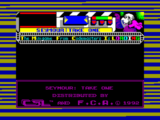 SEYMORE — ZX SPECTRUM GAME ИГРА