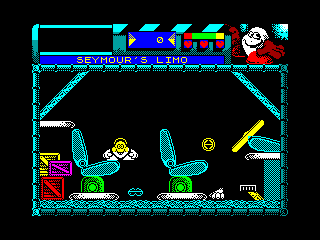 SEYMOUR AT THE MOVIES — ZX SPECTRUM GAME ИГРА