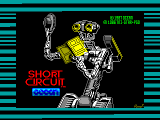 SHORT CIRCUIT — ZX SPECTRUM GAME ИГРА