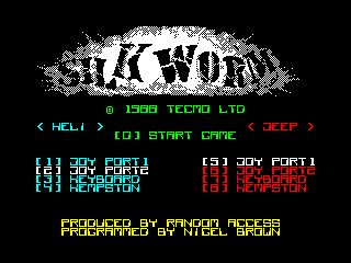 Silkworm — ZX SPECTRUM GAME ИГРА