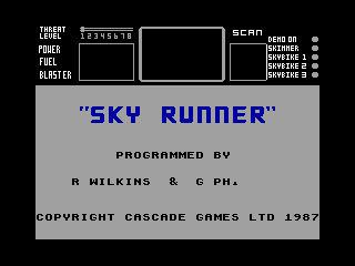 Sky Runner — ZX SPECTRUM GAME ИГРА