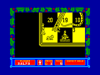 SNAKES & HAZARDS — ZX SPECTRUM GAME ИГРА