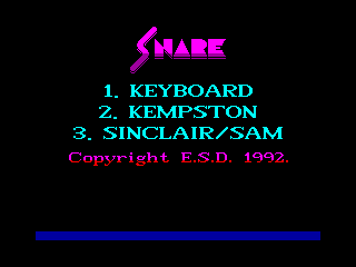 SNARE 1 — ZX SPECTRUM GAME ИГРА