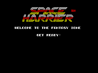 SPACE HARRIER — ZX SPECTRUM GAME ИГРА