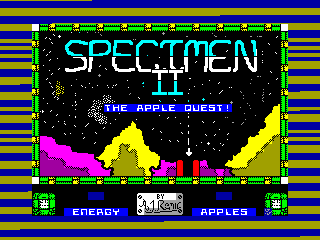 SPECIMEN II APPLE QUEST — ZX SPECTRUM GAME ИГРА