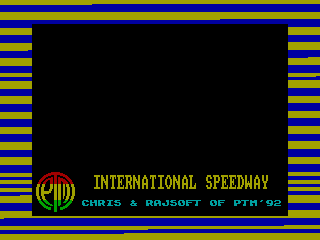 SPEEDWAY INTERNATIONAL — ZX SPECTRUM GAME ИГРА