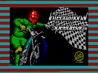 SPEEDWAY INTERNATIONAL — ZX SPECTRUM GAME ИГРА