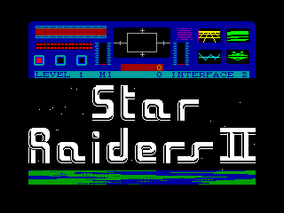 Star Raiders II — ZX SPECTRUM GAME ИГРА