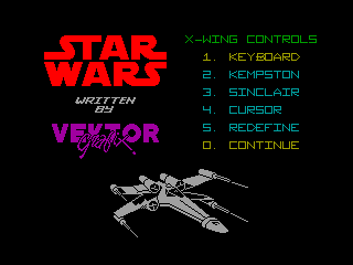 Star Wars — ZX SPECTRUM GAME ИГРА