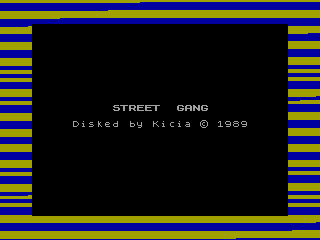 Street Gang — ZX SPECTRUM GAME ИГРА