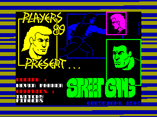 Street Gang — ZX SPECTRUM GAME ИГРА