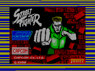 STREET FIGHTER — ZX SPECTRUM GAME ИГРА