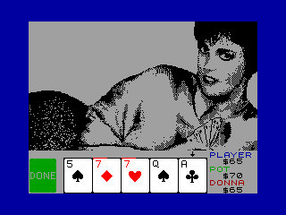 Strip Poker II Plus — ZX SPECTRUM GAME ИГРА