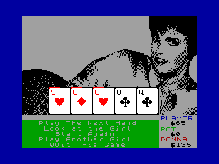 Strip Poker II Plus — ZX SPECTRUM GAME ИГРА