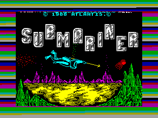 Submariner — ZX SPECTRUM GAME ИГРА