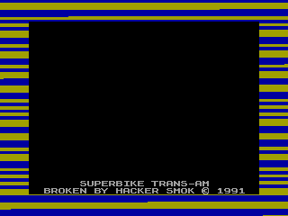 Super Bike TransAm — ZX SPECTRUM GAME ИГРА