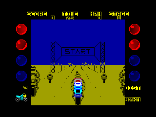 Super Bike TransAm — ZX SPECTRUM GAME ИГРА