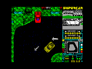 SUPER STOCK CARS RACE — ZX SPECTRUM GAME ИГРА