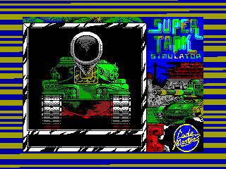 SUPER TANK SIMULATOR — ZX SPECTRUM GAME ИГРА