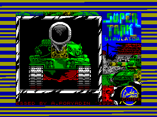 SUPER TANK SIMULATOR — ZX SPECTRUM GAME ИГРА