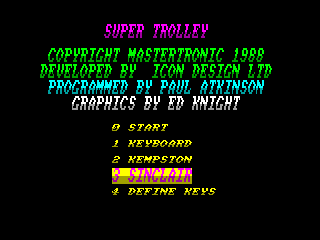 Super Trolley — ZX SPECTRUM GAME ИГРА