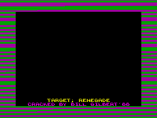 TARGET RENEGADE — ZX SPECTRUM GAME ИГРА