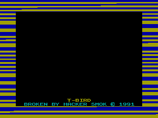 T-Bird — ZX SPECTRUM GAME ИГРА