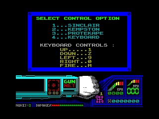 TECHNO COP — ZX SPECTRUM GAME ИГРА