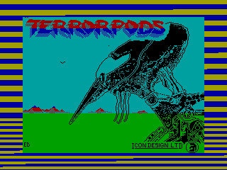 Terrorpods — ZX SPECTRUM GAME ИГРА