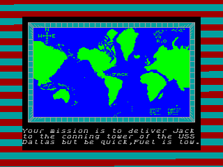 Hunt for Red October, The - Based on the Movie — ZX SPECTRUM GAME ИГРА