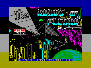 THE ROADS OF PLEXAR — ZX SPECTRUM GAME ИГРА