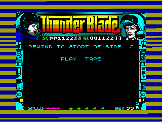 THUNDER BLADE — ZX SPECTRUM GAME ИГРА