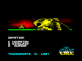 THUNDER CATS — ZX SPECTRUM GAME ИГРА