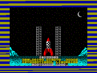 Tintin on the Moon — ZX SPECTRUM GAME ИГРА