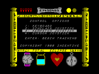 TOTAL ECLIPSE 1 — ZX SPECTRUM GAME ИГРА