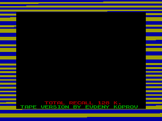 Total Recall — ZX SPECTRUM GAME ИГРА