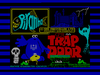 Through the Trap Door — ZX SPECTRUM GAME ИГРА