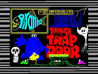 Through the Trap Door — ZX SPECTRUM GAME ИГРА