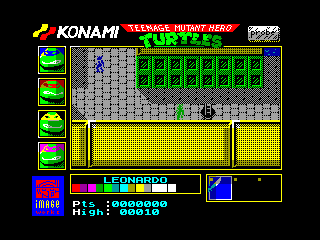 TURTLES — ZX SPECTRUM GAME ИГРА