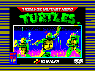 TURTLES — ZX SPECTRUM GAME ИГРА