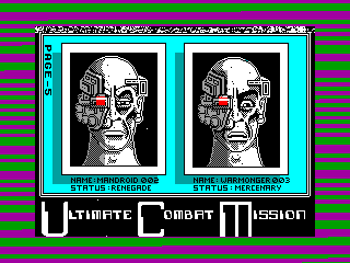 Ultimate Combat Mission — ZX SPECTRUM GAME ИГРА