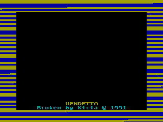 Vendetta — ZX SPECTRUM GAME ИГРА