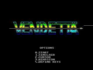 Vendetta — ZX SPECTRUM GAME ИГРА