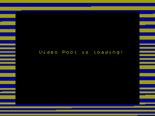 VIDEO POOL — ZX SPECTRUM GAME ИГРА