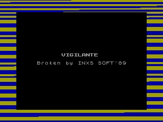 VIGILANTE — ZX SPECTRUM GAME ИГРА