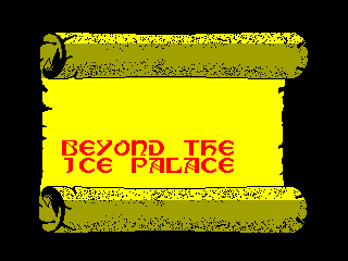 Beyond the Ice Palace — ZX SPECTRUM GAME ИГРА