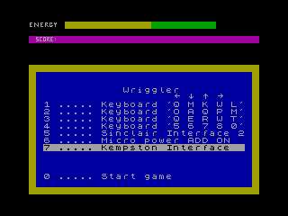 Wriggler — ZX SPECTRUM GAME ИГРА