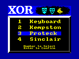 XOR — ZX SPECTRUM GAME ИГРА