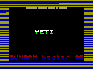 Yeti — ZX SPECTRUM GAME ИГРА