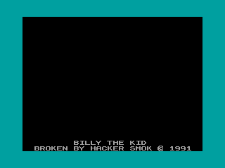 Billy the Kid — ZX SPECTRUM GAME ИГРА